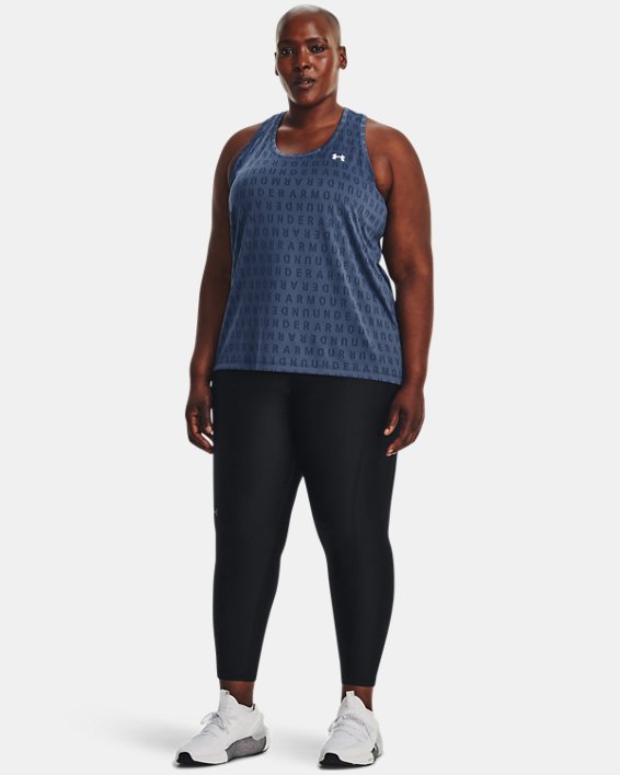 Under Armour Women's UA Velocity Wordmark Jacquard Tank Under Armour Women's UA Velocity Wordmark Jacquard Tank